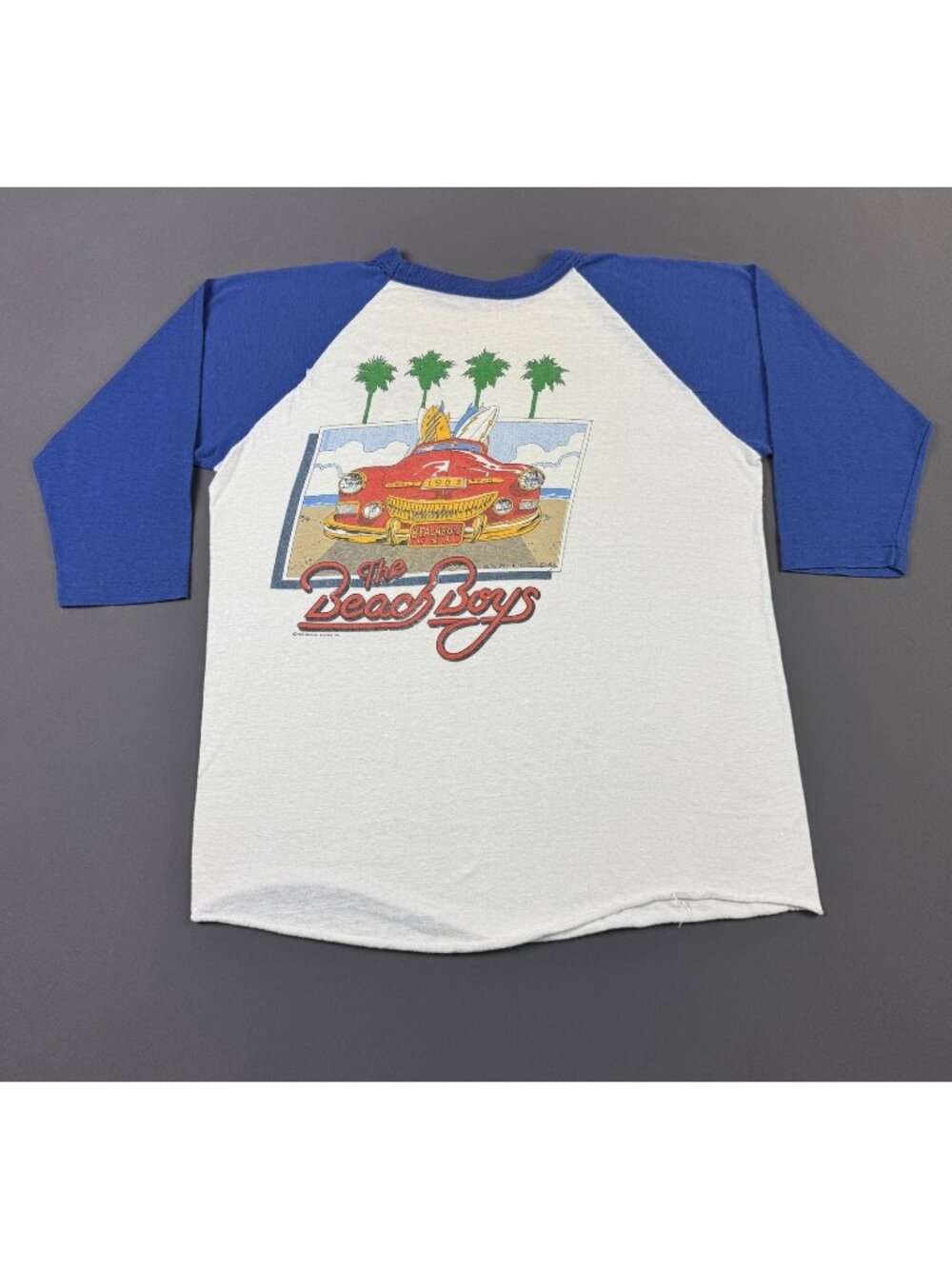 Rare True Vintage 80s The Beach Boys 1983 Tour Concert Promo Car Surf Beach